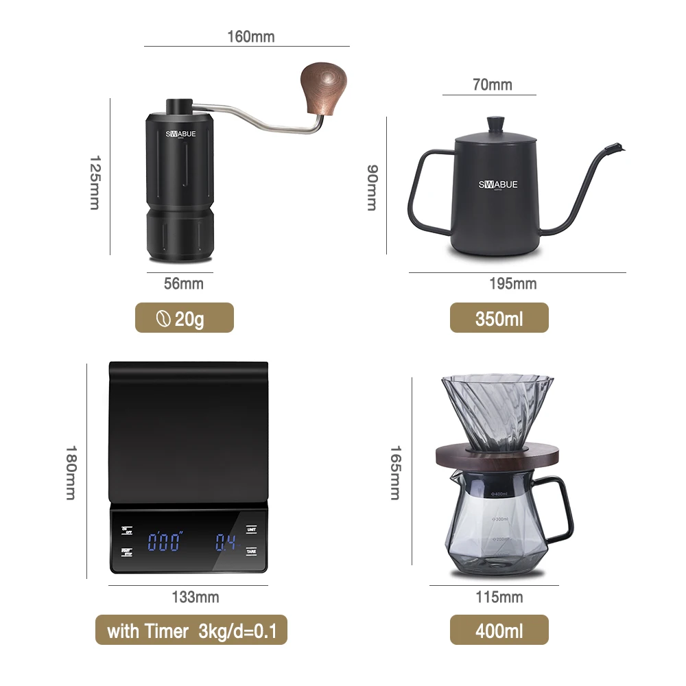 Hassital Portable Coffee Set - طقم قهوة متنقل هاسي...