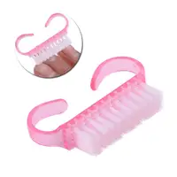 Nail Cleaning Brush Nail Tool File Manicure Pedicure Soft Remove Dust Manicure Tool Clean Brush For Nail Care Makeup Tools 2
