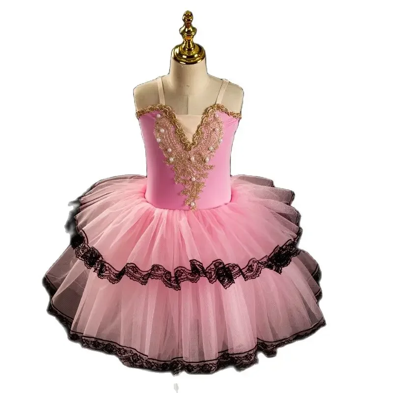

Ballet Tutu Skirt For Girls Soft Tulle Long Dress Performance Costumes Tutu Dress Girl Kids Girls Dance wear