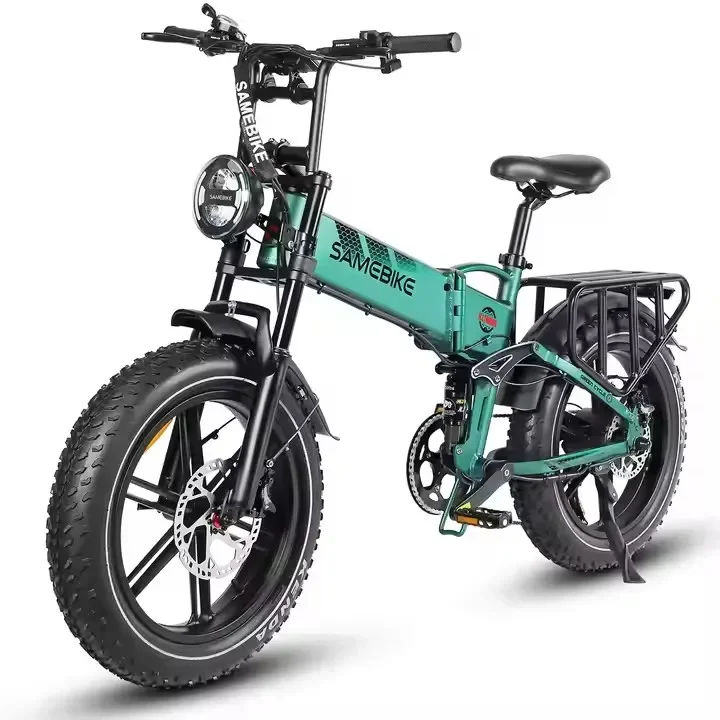 Ebike Hot RS-A02 model 1200W48V adult mountain electric bicycle 14AH battery 20-inch 2 tire folding electric bicycle all-terrain