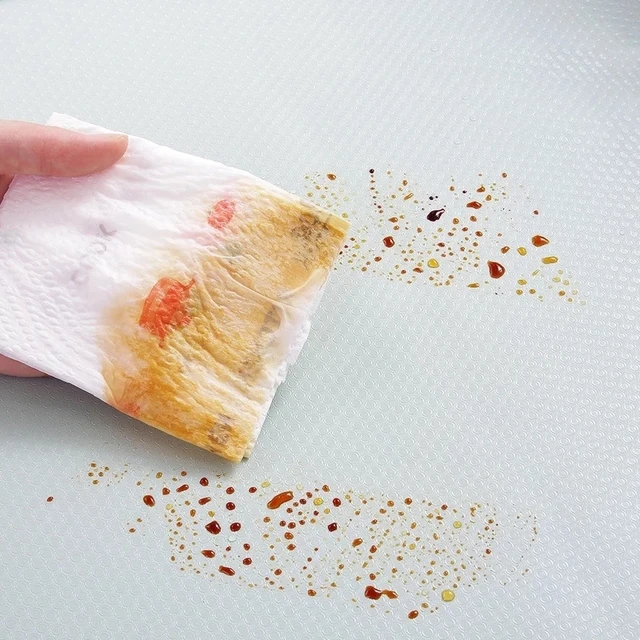 Fiókos Szőnyeg Polc Fedőbélés Szekrény Olajálló Bélések Nem Csúszási Vízálló Placemat Asztali Papír Konyhaasztal Párna - Image 4