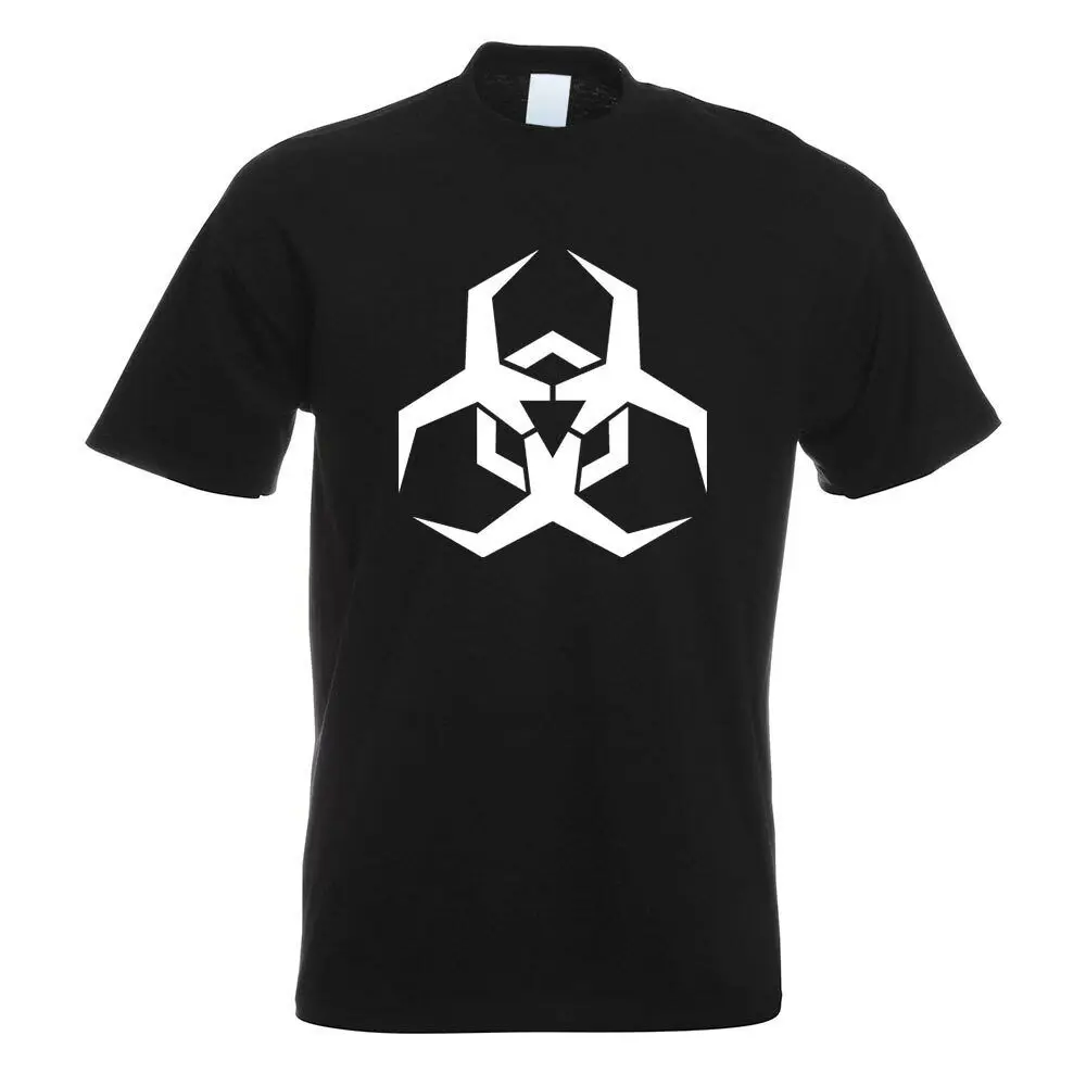Simbolo Di Rischio Biologico Clipart T Shirt Funshirt Design Stampa Maniche Lunghe O Corte