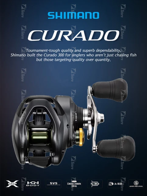 Fishing Reel Curado 300 Type J Original Shimano 2020 Curado 300