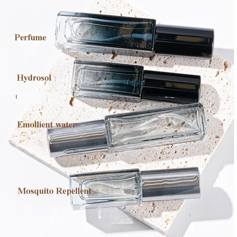 Perfume Spray Bottle Empty Glass Atomizer Travel Cosmetic Bottl Sample Vials Refillable 3PCS 10ml 20ml