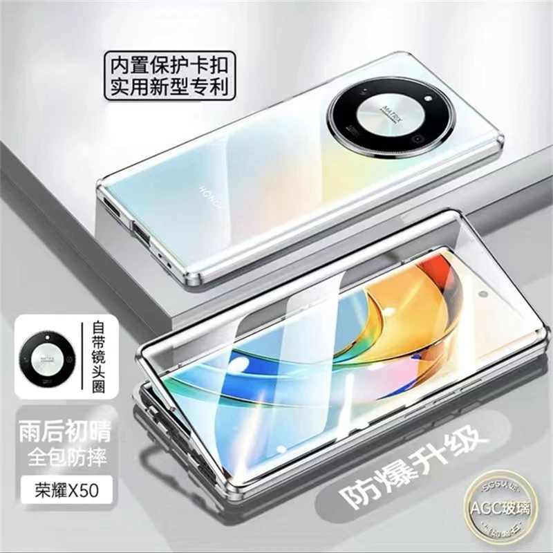 حافظة كاملة 360 لهاتف Honor X9C 5G Magic 7 Lite مز...