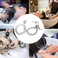 Mixer Tap Bath Sink Faucet Shower Head Spray Hose Push On Washing Hairdresser For Barber Shop Salon Shampoo Accessories 2