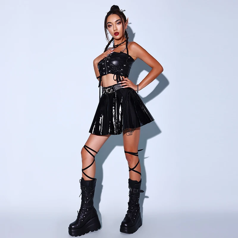 

Bar Ds Performance Sexy Dj Leading Dance Jazz Dance Suit Fashion Women's Group Singing Gogo Fashion Costume