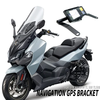 Per SYM MAXSYM TL 508 TL508 Accessori moto Staffa GPS di navigazione per telefono cellulare