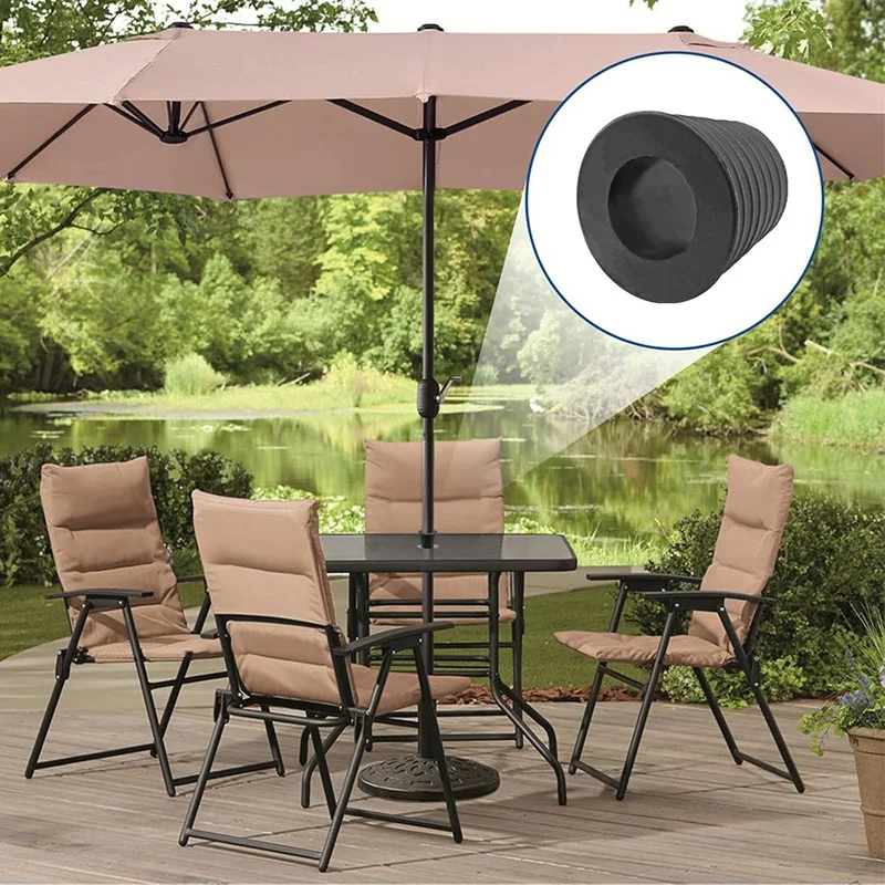 Umbrella Cone Wedge, Garden Umbrella Wedge Base Outdoor Table Hole Plug Sun Umbrella Protective Cover Sun Umbrella