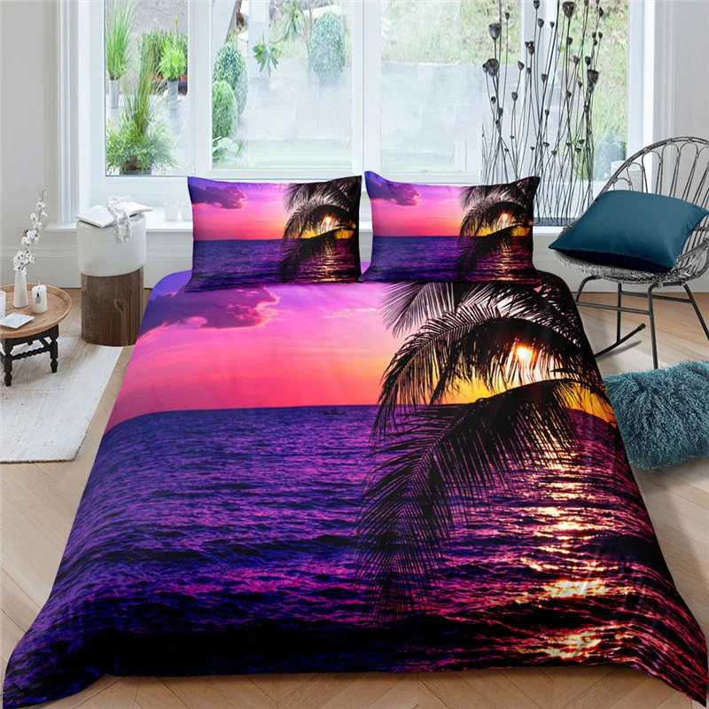 Ÿ 3D  ġ μ  Aldult ħ Ʈ ڳ  Duvet Ŀ Pillowcase Ȩ  ̱//ŷ 