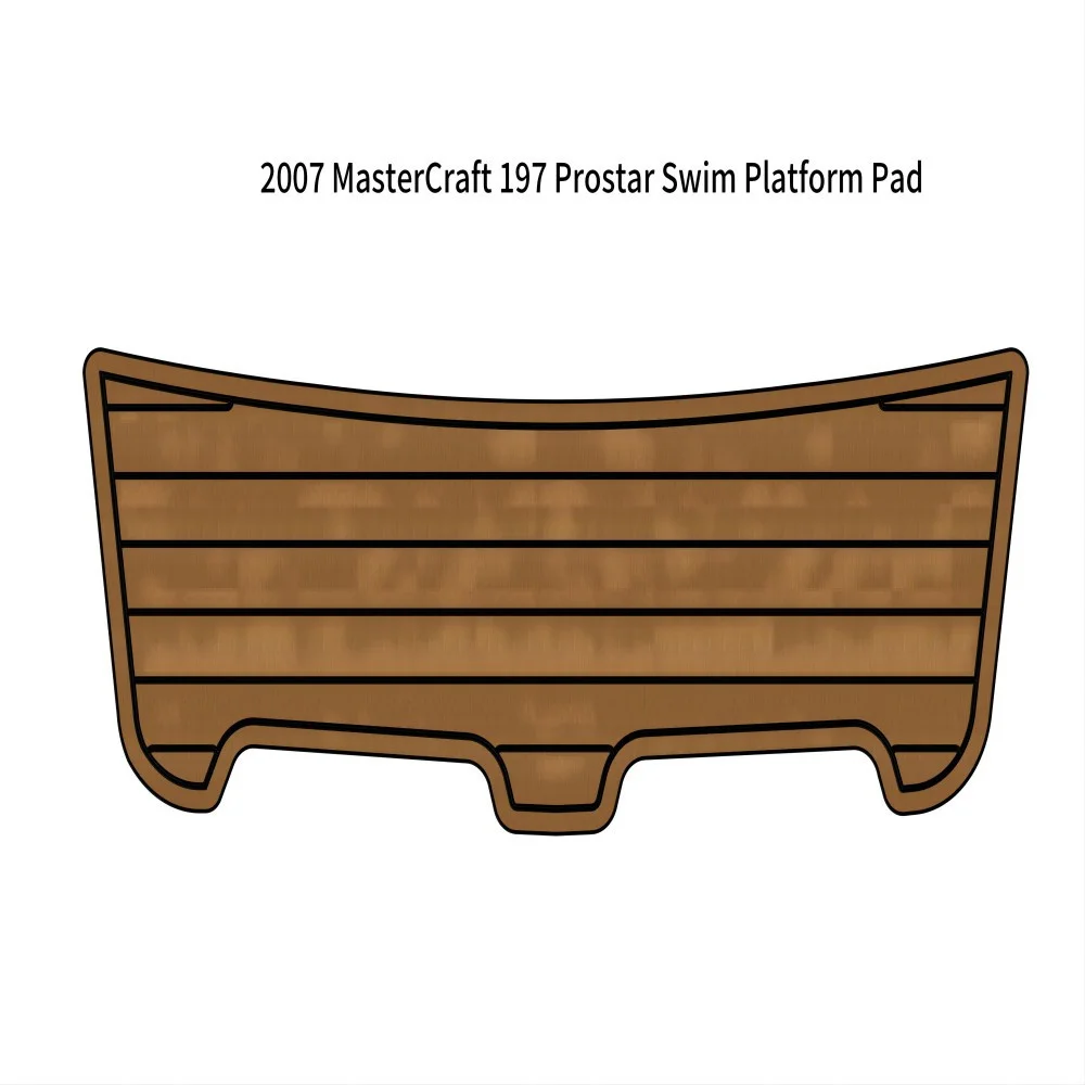 Quality 2007 MasterCraft 197 Prostar Swim Platform Boat EVA Foam Teak Deck Floor Pad Mat