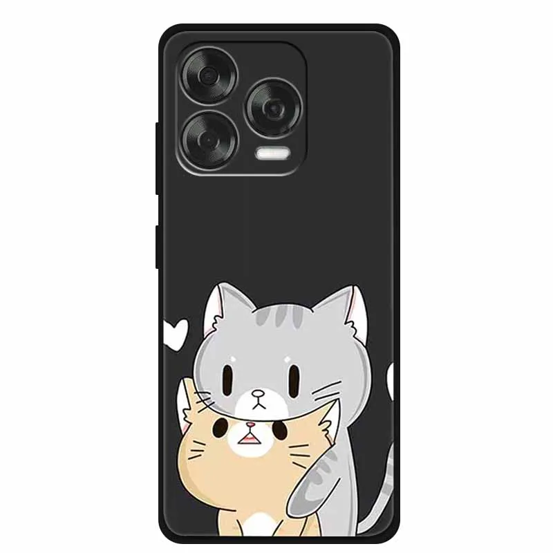 Animal Design Soft Silicone TPU Phone Case - Durable Back Shell and Bumper Cover