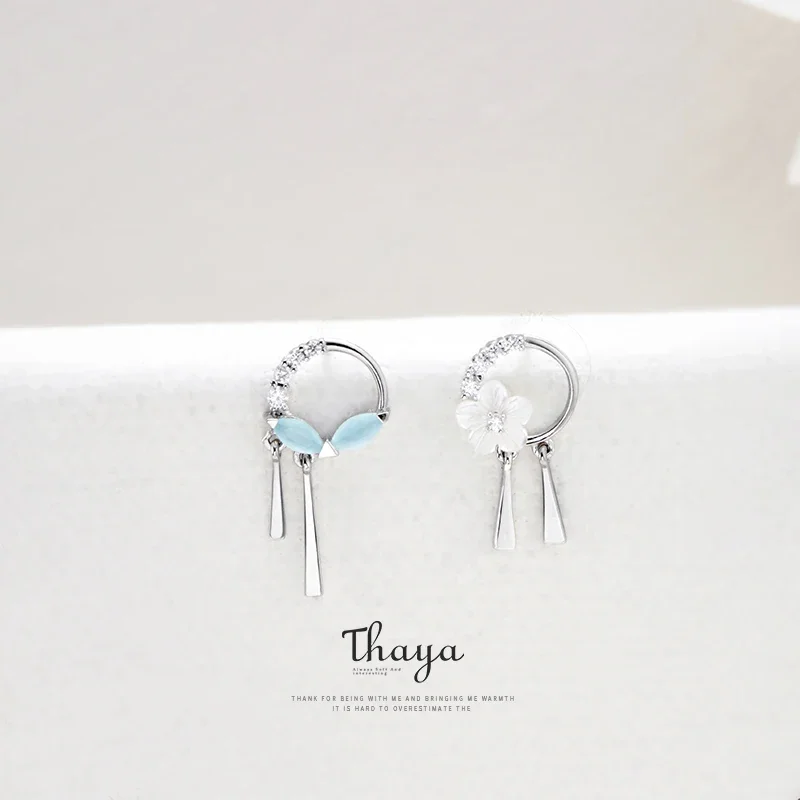 Orecchini Pendenti In Argento Sterling 925 A Forma Di Lanterna Rossa Cinese Con Nappa - Eleganti Gioielli Alla Moda Per Donne - 4