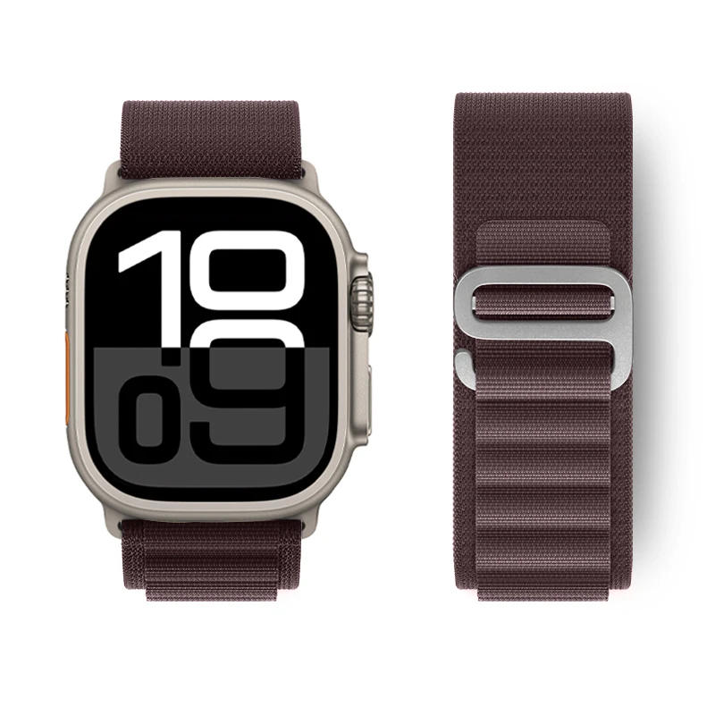 Premium Alpine Loop Strap for Apple Watch - Durable and Stylish Correa Bracelet