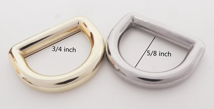 

8pcs D Rings, Bag Findings,Bag Rings,Dog Leash Ring inner 3/4inch DR-016