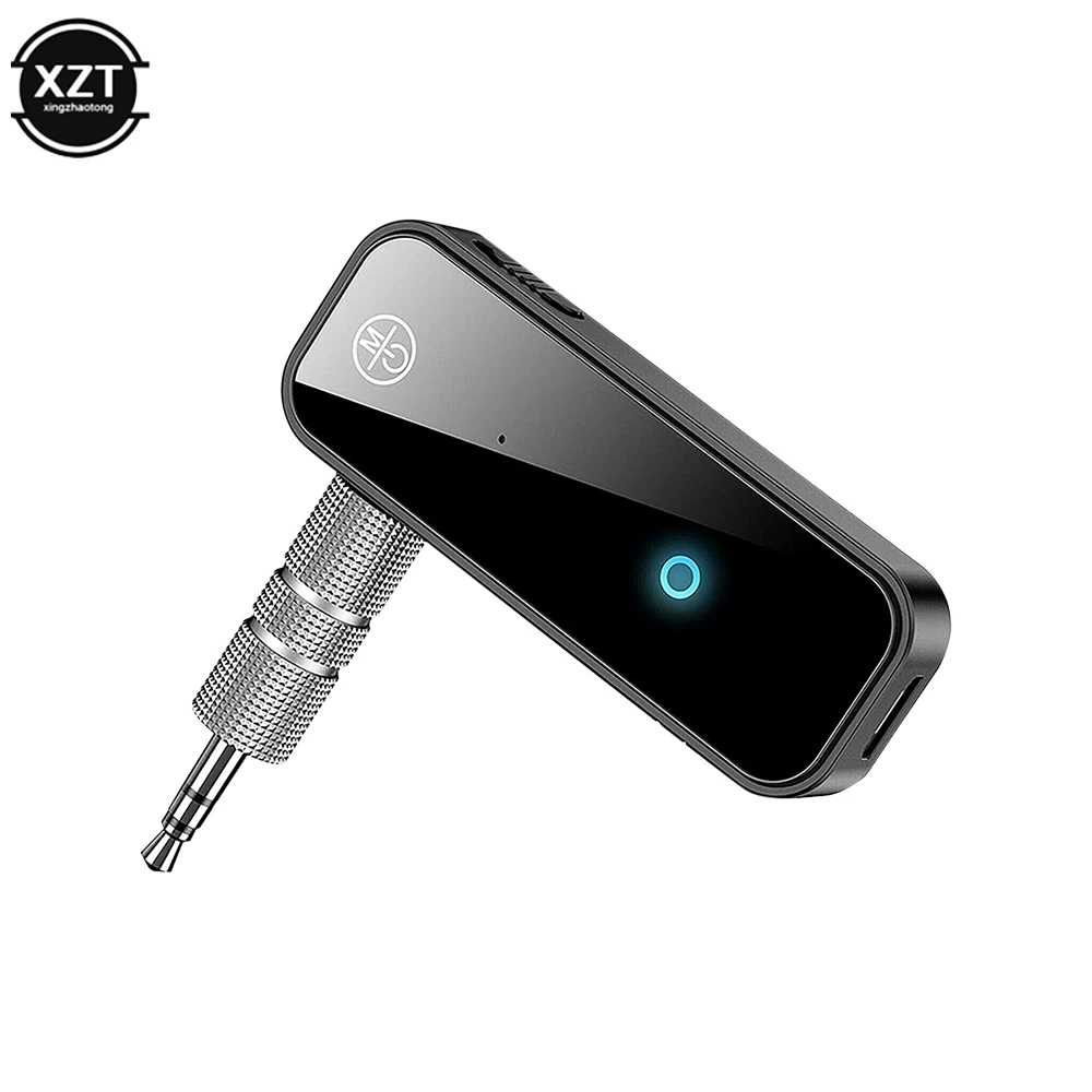 Bluetooth Audio Receiver Auxiliary Adapter Automatic Connection for TV Audio Projector PC Headphone
