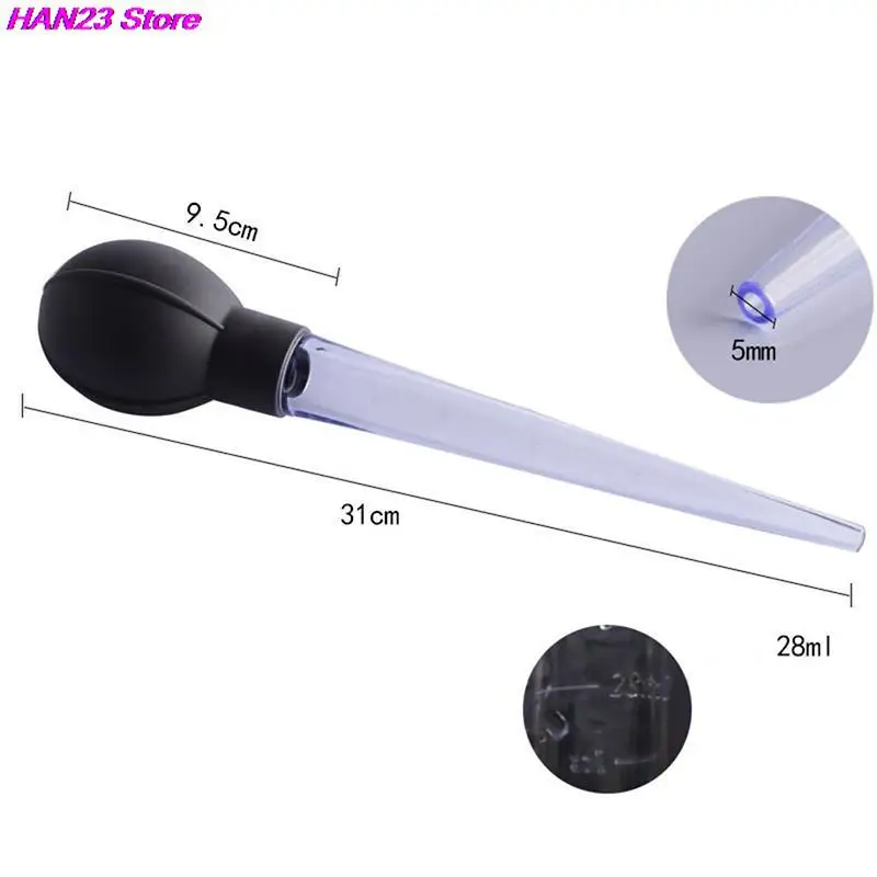 

New 51/58mm 304 Stainless Steel Large Pipette With Scale Plastic Dropper Measuring Tube Laboratory Tools