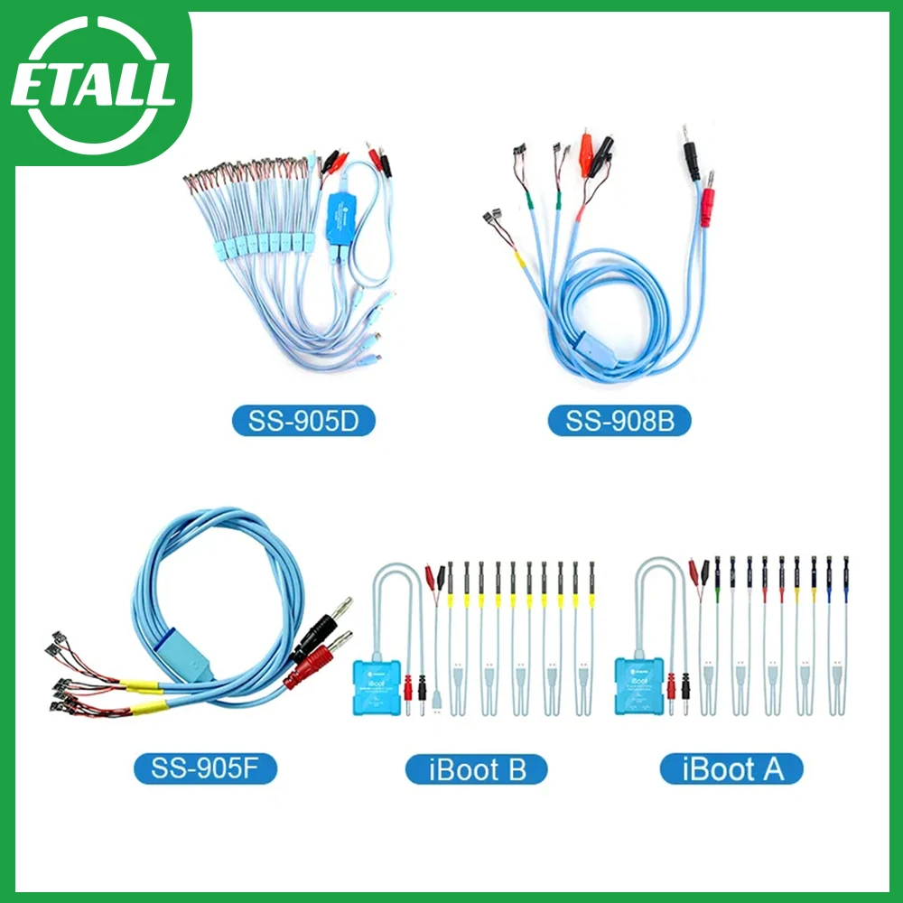 

SUNSHINE Power Boot Control Line For Android/iPhone 6-14 Mobile Phone Repair Power Supply Test Cable Line Huawei Xiaomi Samsung