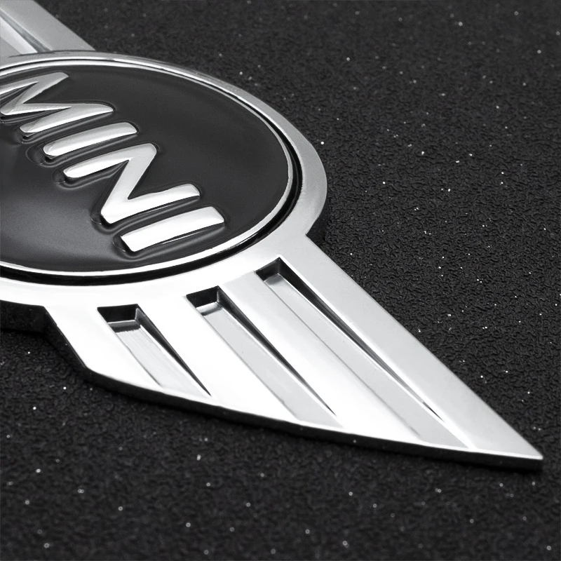 Car Stickers for Car Badge Grille Emblem and More 1Pcs BMW Mini Cooper R55 R56 R50 R53 R60 F55 F56 3D Metal