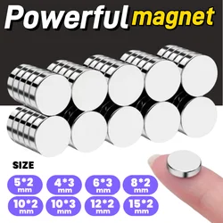 Ultra - Strong Multi - Purpose Circular Magnets for Home, Projects, and Educational Use (10x2mm - 50pcs)