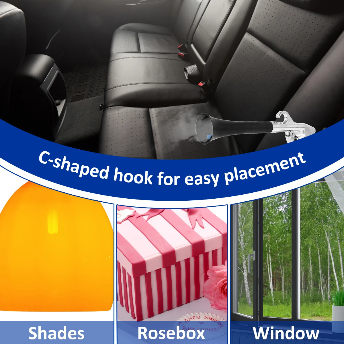 Pressure Washer Gun High Pressure Gun Car Cleaning Gun Interior Cleaner