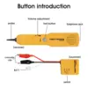 Multifunctional Network Telephone Line Cable Trackers Sensors Receiver Set Line Finder Detector Tool with Storage Bag 3