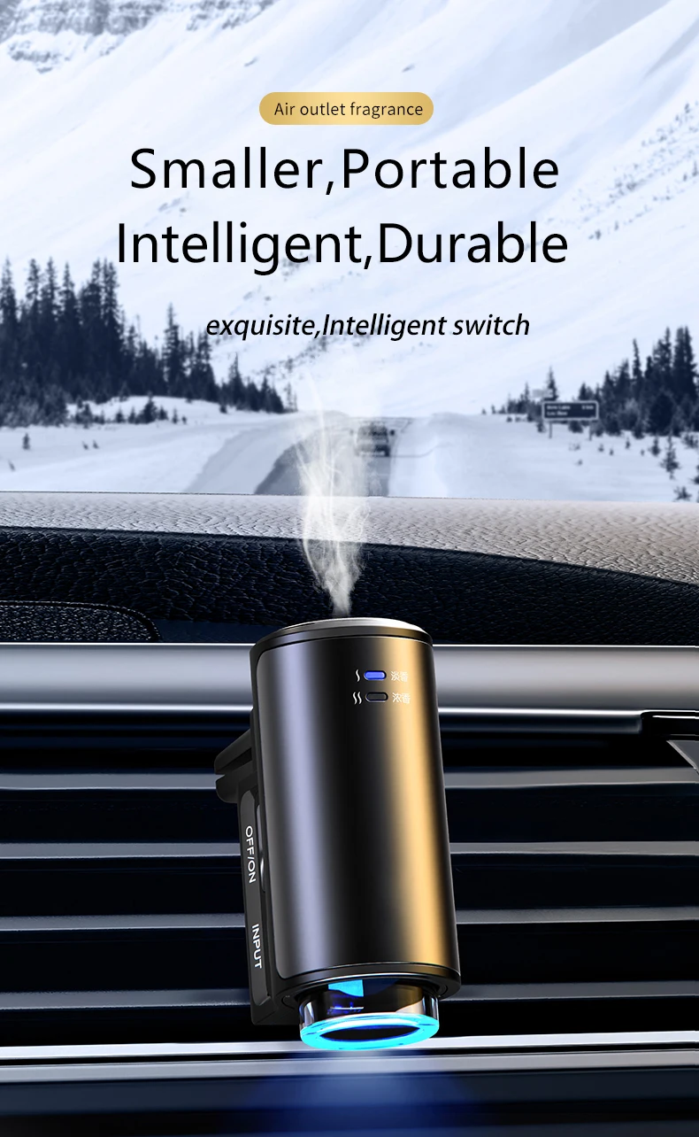 Car Humidifier Auto Electric Air Diffuser Aroma | Mini Car Humidifier