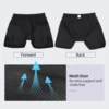 ARSUXEO Men's Running Shorts With Liner Exercise Workout Training 2 in 1 Zipper Pockets Jogging Fitness Trunks Dry Fit B211 2
