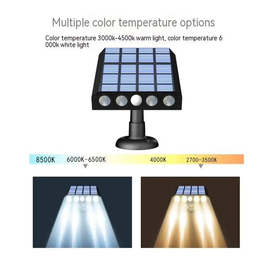 

Powerful Led Solar Wall Light Ip65 Waterproof Outdoor Motion Sensor Street Light For Garden Garage Patio