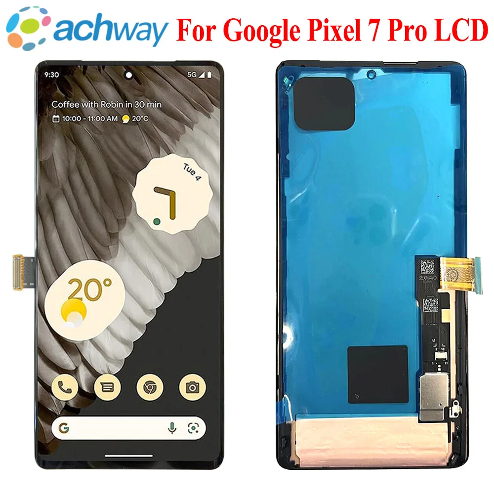 

OLED Quality 6.7 inch For Google Pixel 7 Pro LCD Display GP4BC GE2AE Touch Screen Digitizer Assembly For Google Pixel 7Pro LCD
