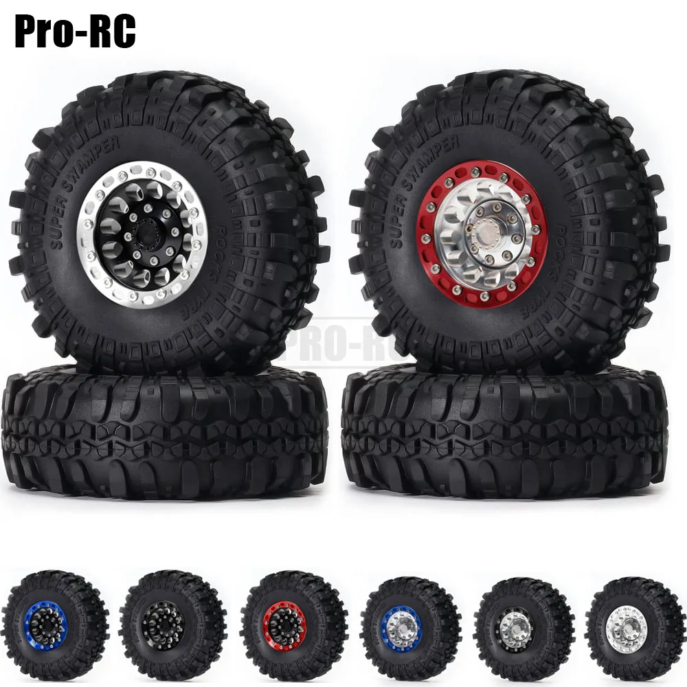 

Обод колеса 1,9 дюйма со стразами из сплава и шина 110 мм 4P для 1/10 RC Crawler AXIAL D90 SCX10 90046 TF2 Tamiya CC01 Traxxas TRX4