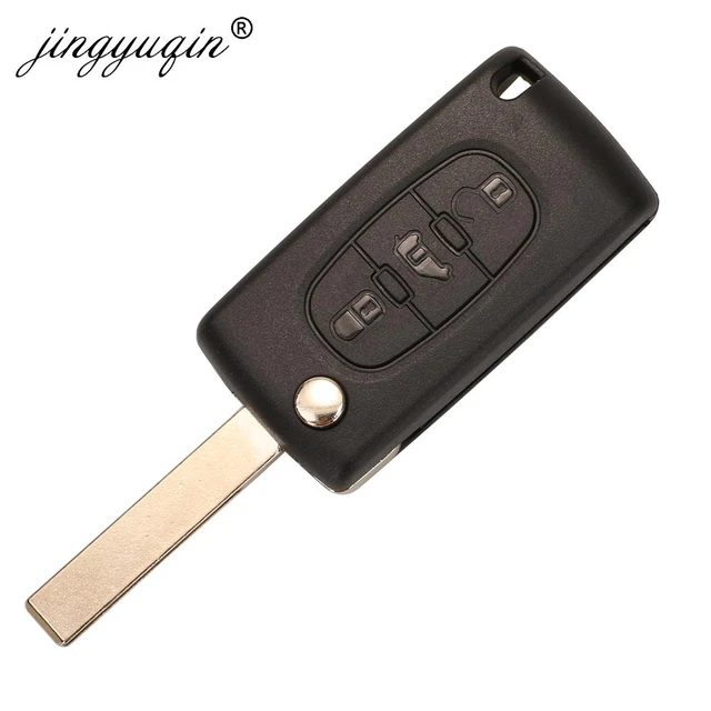 3 Button Car Remote Key Fob Case For Peugeot Expert Citroen Dispatch  2006-2016 Fit Toyota Proace 2013 2014 2015 2016