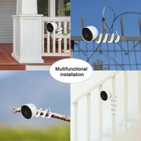 Support universel pour moniteur de bébé, support torsadé Flexible pour Webcam, tige de berceau sans trou 6