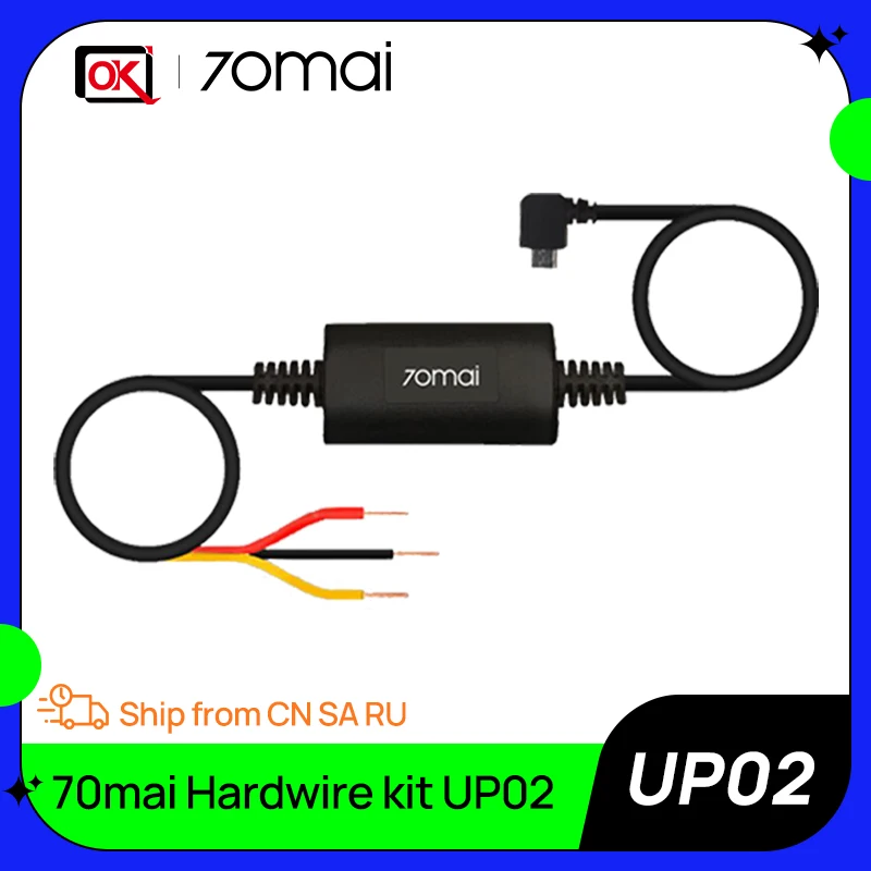 70mai Parking Monitoring Hardwire Kit UP02 24H Real-Time Monitor