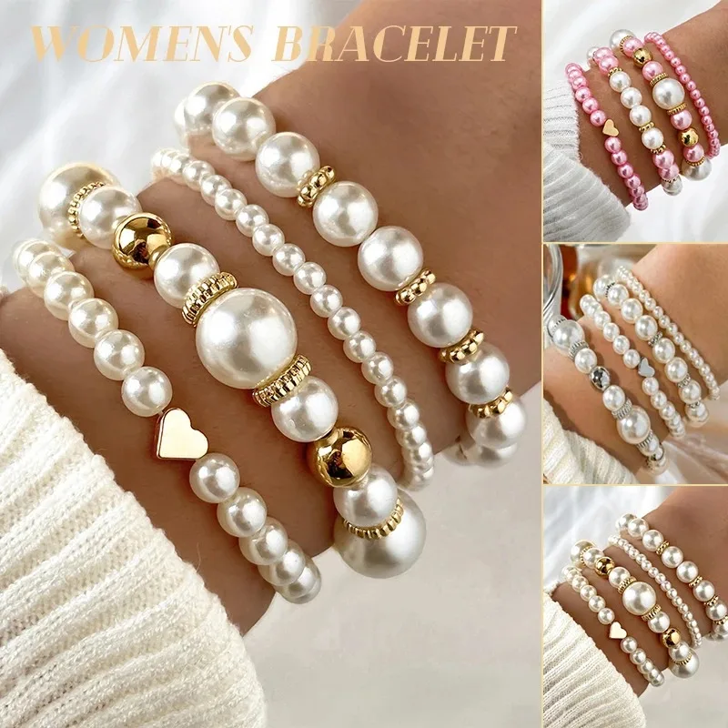 3 Pcs/set Geometric Twisted Lines Irregular Shaped Open Cuff Bracelet and Bangle Set for Women Punk Exaggerated Style Accessor