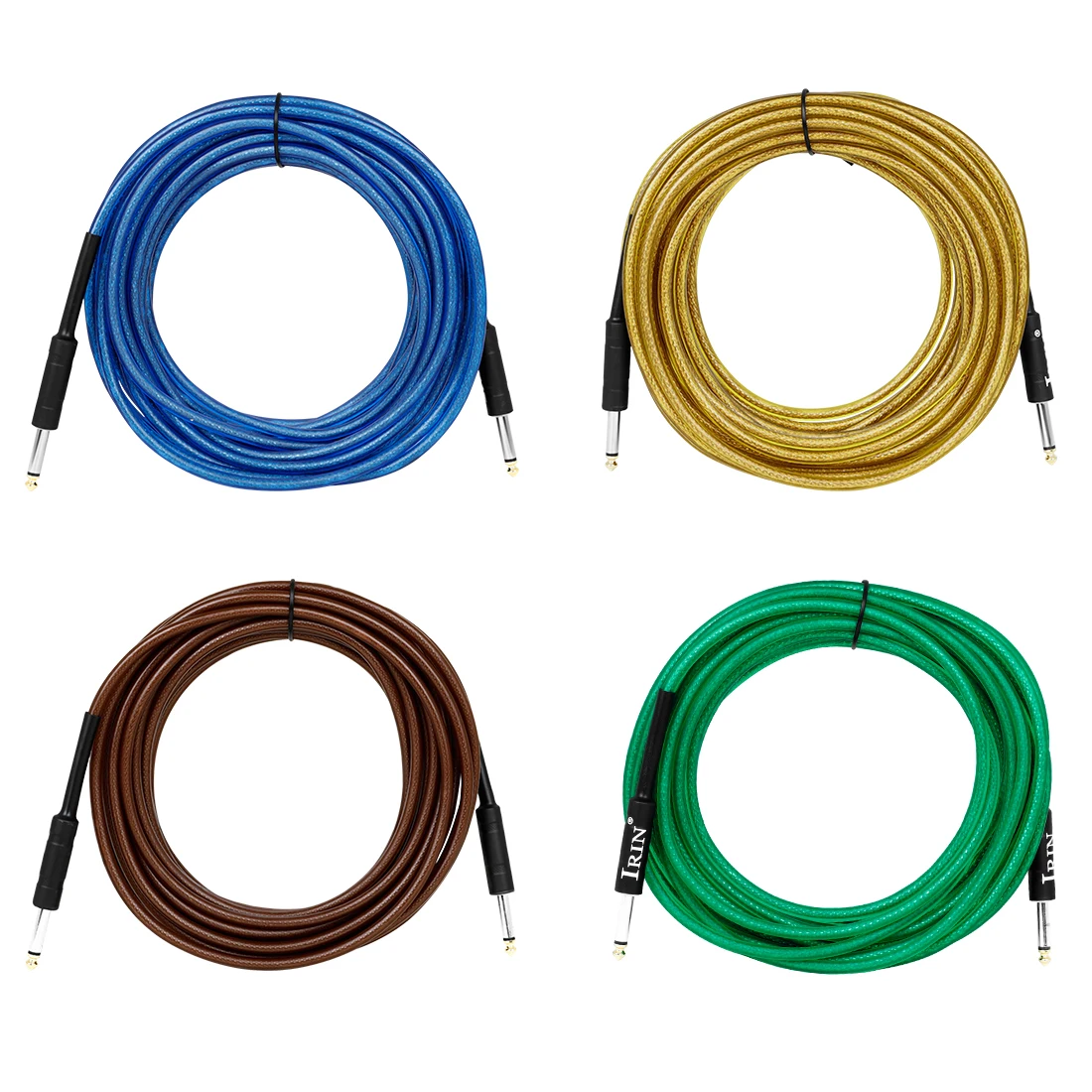 Guitar Cable Wire Cord Jack Line Audio Cable Noise Reduction Line Shielded 3/6/10 M Amp Guitar Accessories IRIN