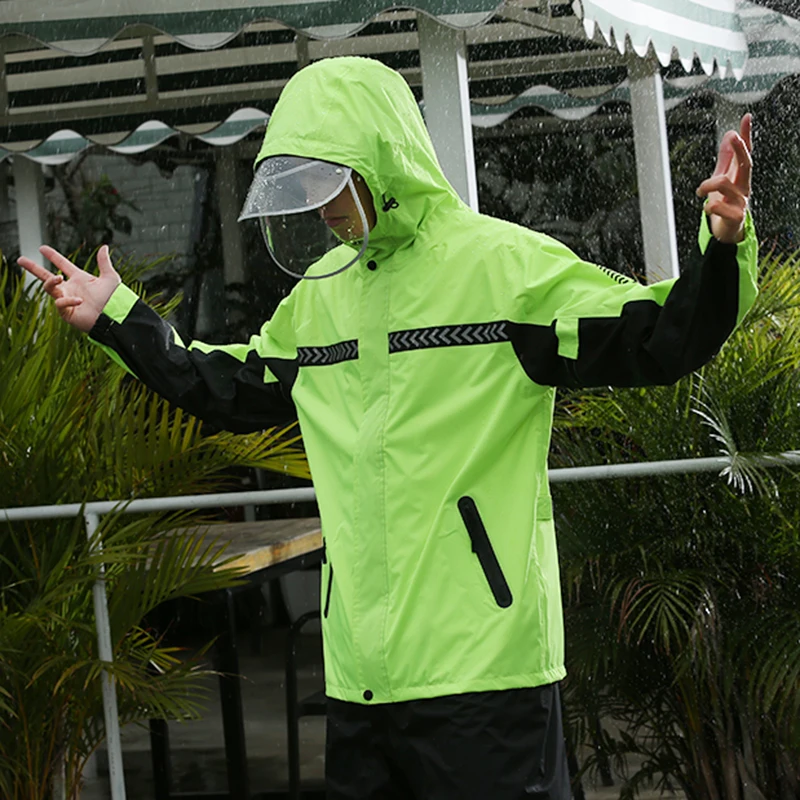 

Runing Motorcyclist Raincoat Children Jackets Baby Garden Household Rain Coat Tourism Bivouac Capa De Chuva Waterproof ZY50YY