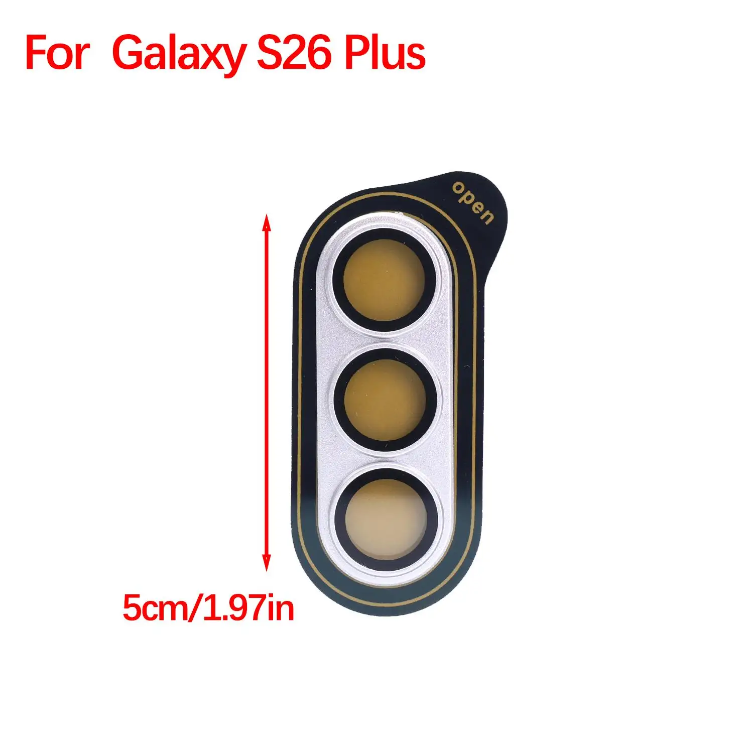 Premium Back Camera Protector - PMMA Hardness Lens Cover with Adhesive Films