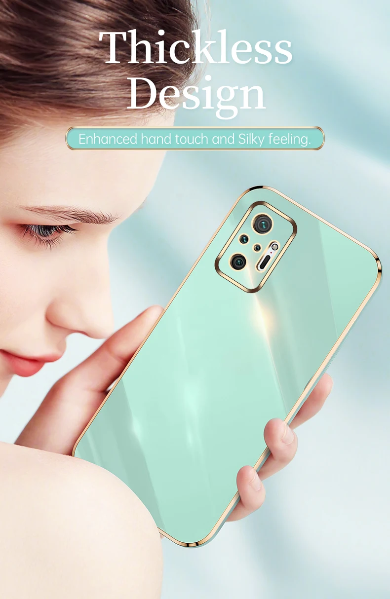 Til Redmi Note 10 Pro Plating Texture Cover til Redmi Note 10 Pro Max 10S 11 11S Pro Plus 5G stødsikker telefoncover_voghion.com