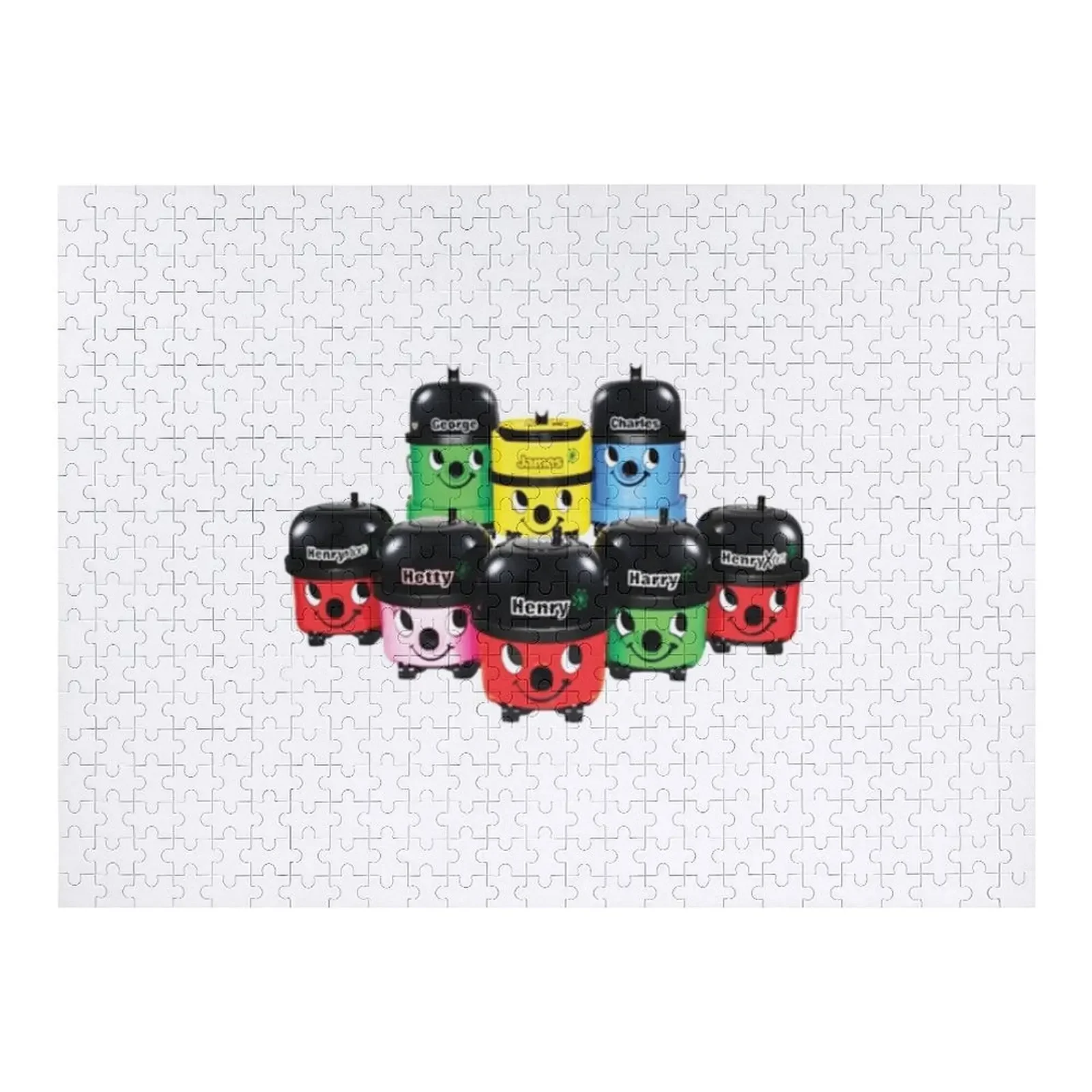 Henry Hoover and Friends Jigsaw Puzzle Jigsaw For Kids Personalized Baby Object Personalize Personalized Kids Gifts Puzzle thomas and friends electric track master percy henry gordon james toys for kids 2 to 4 years old slot cars track electric