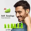 S/M/L Soundproof Sleeping Ear Plugs Earplugs For Sleeping Special Mute Soft Slow Rebound Student Anti-Noise Protection Earplug 1