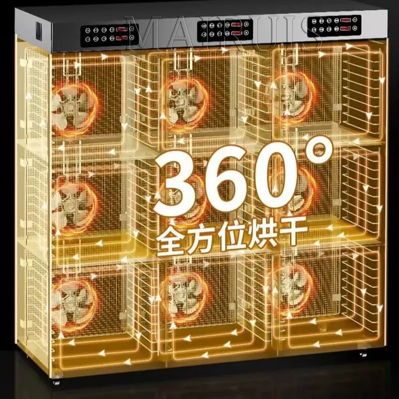 Electric Dried Fruit Vegetable Food Meat Dryer And Commercial Food Dehydrator Machine 90 Layer 220V 6400W 5
