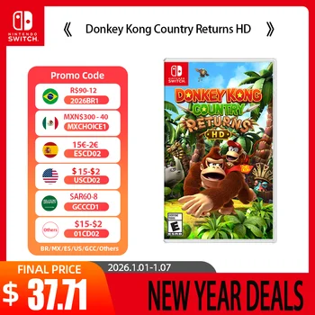 Offerte di giochi per Nintendo Switch - Donkey Kong Country Returns HD - Cartuccia di scheda fisica per Nintendo Switch Oled Lite