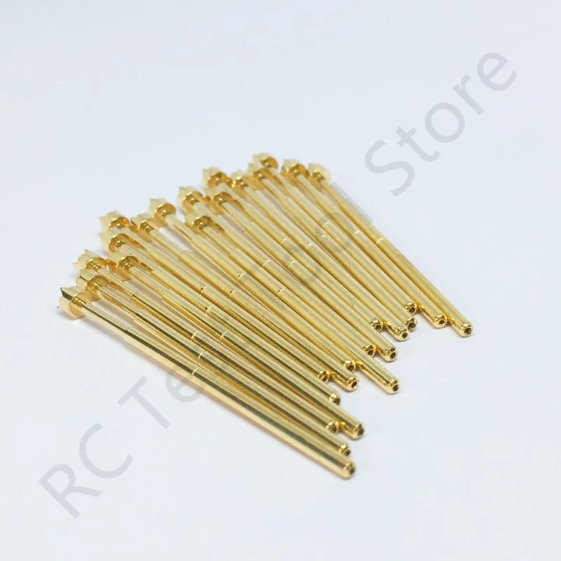 100PCS PA100-H5 33.35mm 9-claw Plum Blossom Head Test Pin Dia 2.5mm Needle Spring Test Probe P100-H5 Test Pogo Pin P100-H