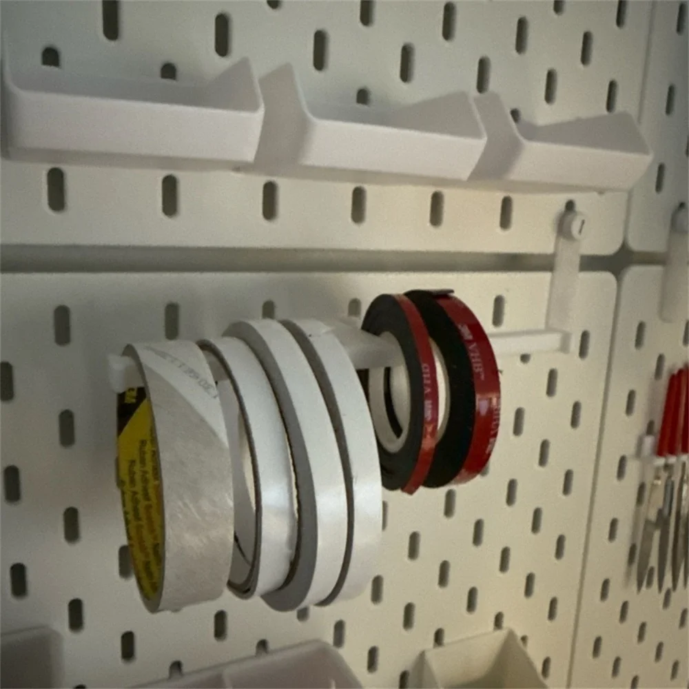 Skadis T-shaped mounting rod for wall storage shelves