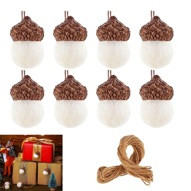 Portable Felt Balls For Crafts High Quality Christmas Felt Pompom Universal  Home Decorative Soft No Fade