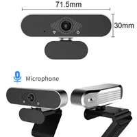 Wodexun 1080P Webcam With Microphone USB HD Digital Web Camera 150° Wide Angle Laptop Computer Webcast Zoom YouTube - Image 2