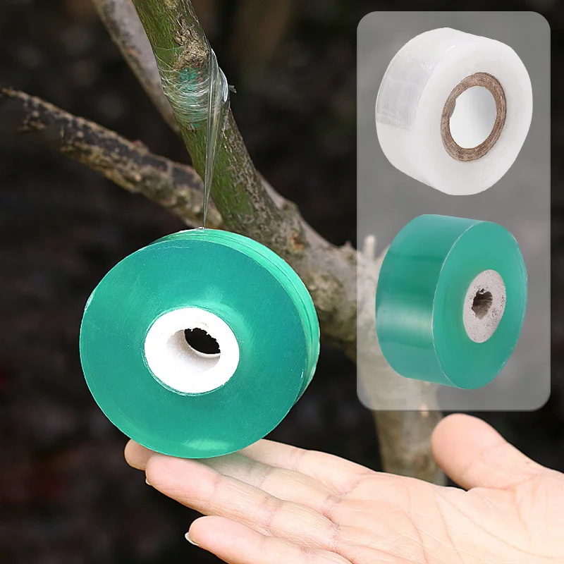 PE Grafting Tape Self Adhesive Grafting Film Garden Tree Plants Seedlings Vine Grafting Accessories Fruit Tree Grafting Tool