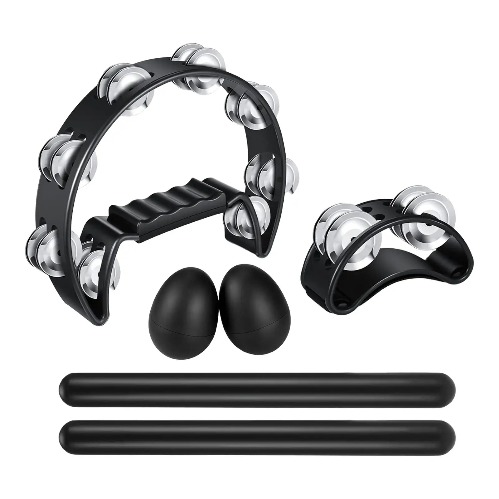 

Набор ручных перкуссионных инструментов, колокольчик, ритм-палочки, дошкольные музыкальные игрушки