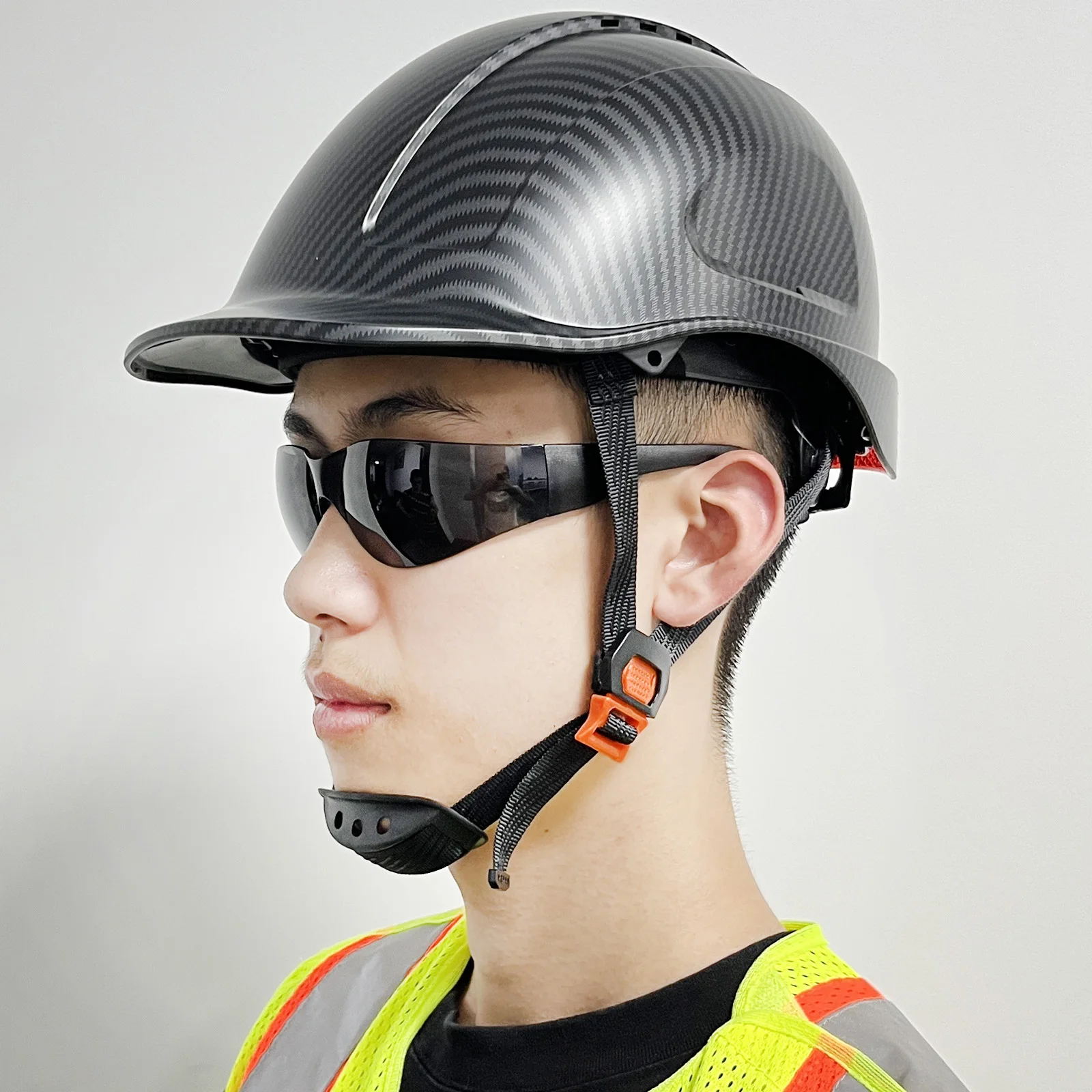 Construction Protection Safety Helmet  Carbon Fiber Construction Helmet -  En397 - Aliexpress